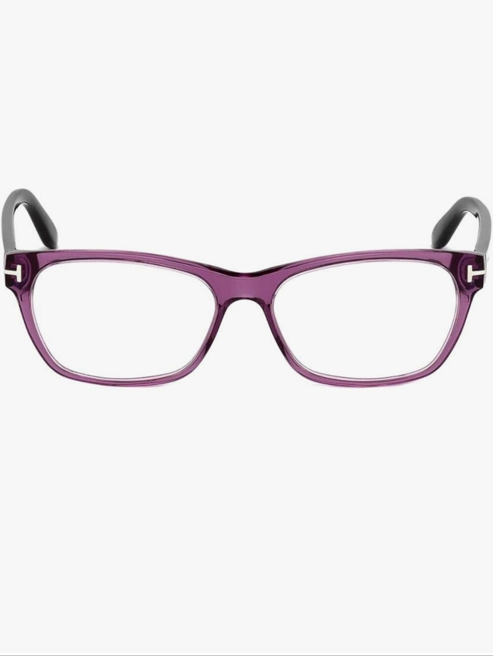 Tom Ford Womens Women's 56Mm Optical Clear Demo Frames